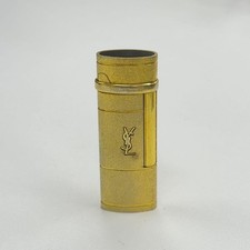 YSL Yves Saint Laurent Gold Gas Lighter Roller