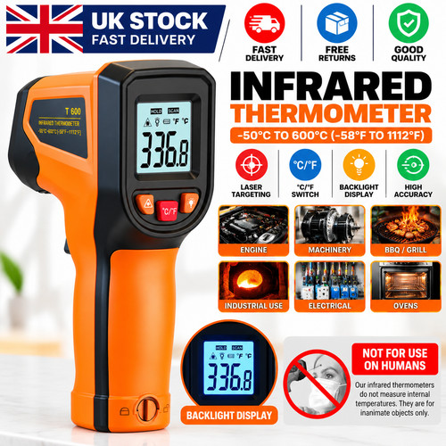 Digital infrared thermometer - infrared,