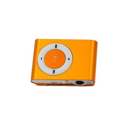 Orange mini portable usb - orange, mp3