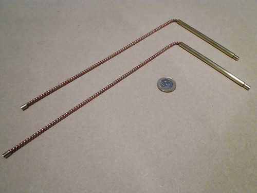 Copper dowsing divining - dowsing/divining, rods