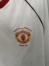 Manchester United X Adidas Bring Back 1991 Away Jersey White - Adult Large