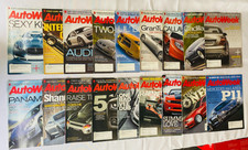 Vintage Autoweek Magazine Lot