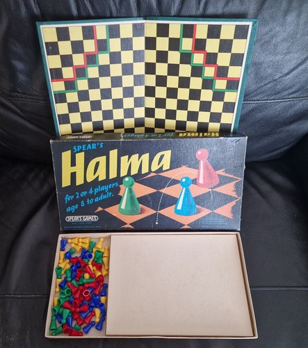 Vintage halma board - vintage,