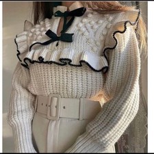 Zara Viral Cream Knit Jumper