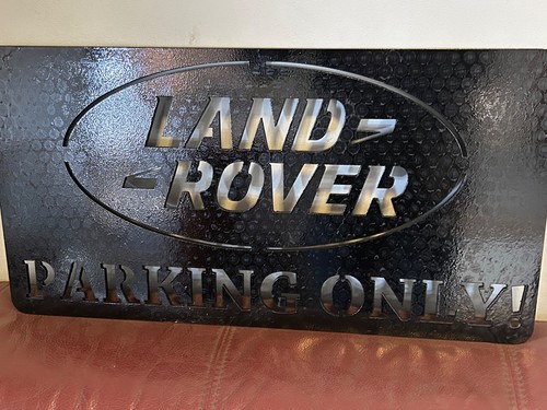 Land rover parking sign - rover,