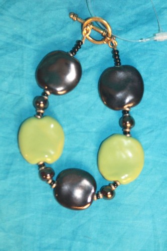 Kazuri bracelet with pitipat - bracelet,