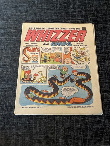 Whizzer and chips comic - whizzer,