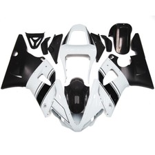 White Black Motorcycle