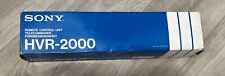 VINTAGE SONY HVR-2000 REMOTE CONTROL UNIT FOR HVC-2000 TELECOMMANDE FERNBEDIEN