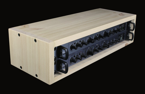 Solid pine straight - 2u, 19"