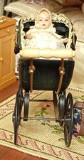1/12th Scale Dolls House Miniature Quality Pram  by Heidi Ott