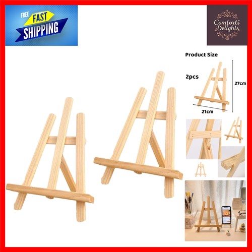 2pcs small wooden triangle - small,