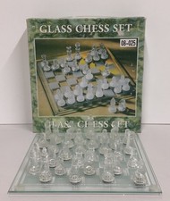 Miniature Glass Chess Set