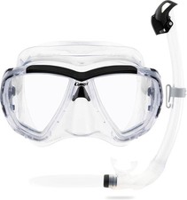 Cressi Combo Set Big Eyes Mask and Innovative Seal Dry Snorkel