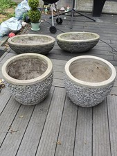 Large Concrete Garden Planters