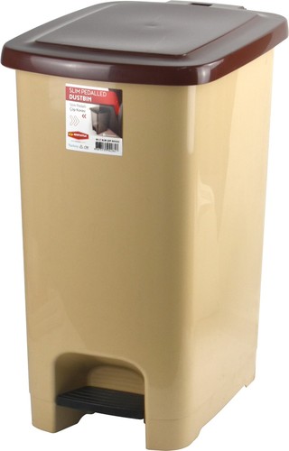 Slim litres plastic pedal - plastic,