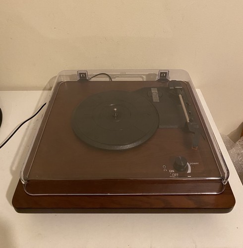 Wood effect record - record, player