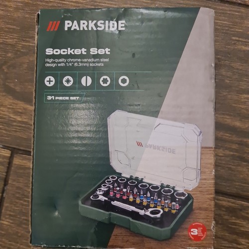 Parkside socket set 31 - 31, piece