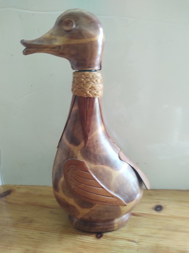 Vintage italian leather duck - italian,
