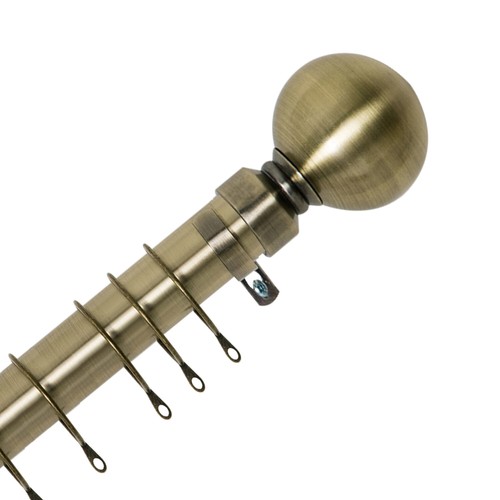 Metal curtain poles pole track - curtain,