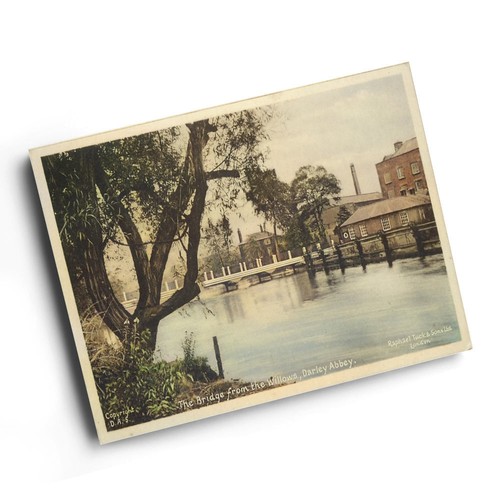 Print vintage derbyshire - print,