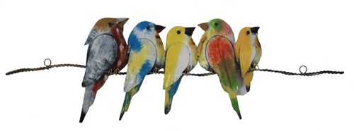 Birds the wire metal - birds, on