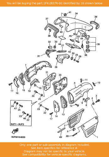 Yamaha grill air intake 2 - grill,,