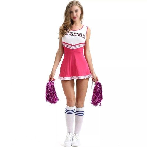 Women pink cheerleader - women's,