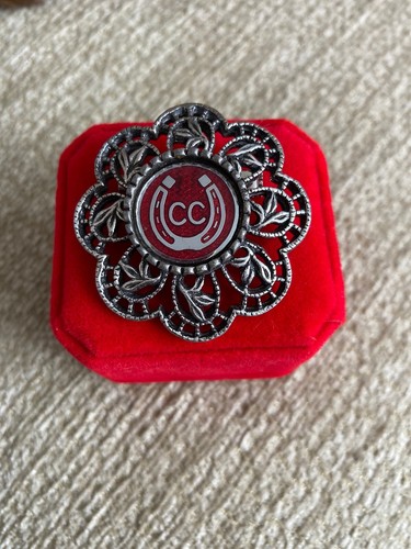 Vintage caravan club badge - caravan,