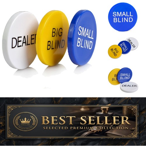 Durable piece poker - durable, buttons