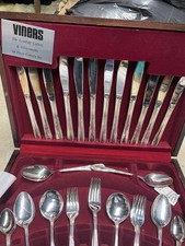 Viners Silver Plated 44-Piece