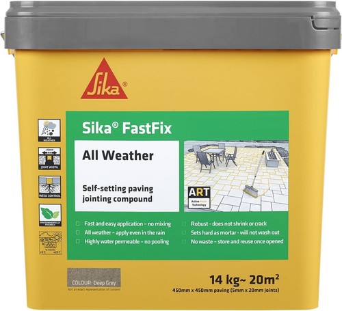 Self setting paving - self-setting,