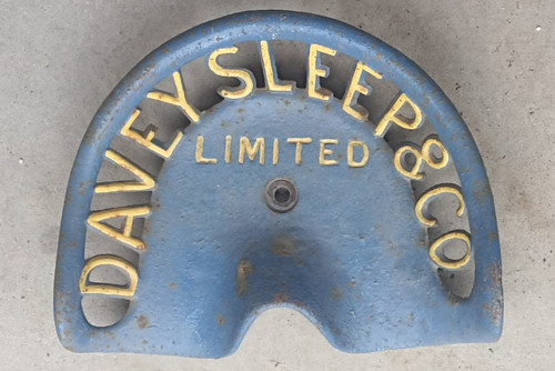 Implement seat vintage davey - implement,