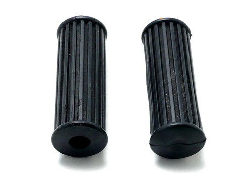 Footrest rubber black 100mm