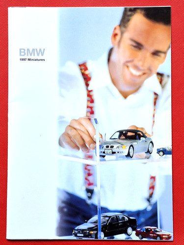 1997 bmw miniatures - bmw, brochure