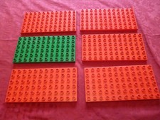 6 vintage  Lego  Duplo Base Plate Board  job lot bundle