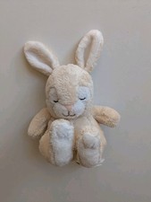 H&M Small Cream White Sleepy Bunny Rabbit Soft Toy 