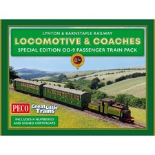 PECO Lynton & Barnstaple Exmoor Pony Passenger Train Pack OO9 Gauge GR1003