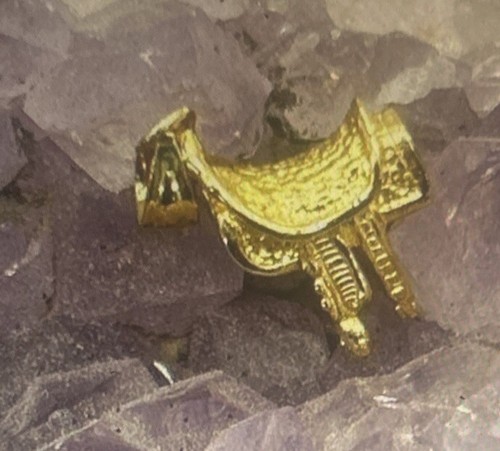 14k western horse - horse, saddle