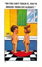 SAPPHIRE COMIC POSTCARD NO 15