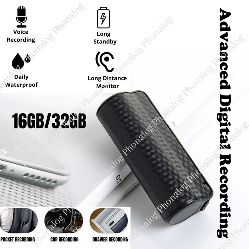 32gb spy digital voice - 16/32gb,