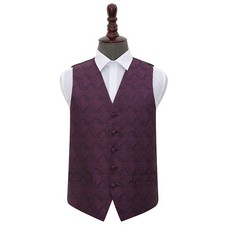 Mens Boys Waistcoat Woven