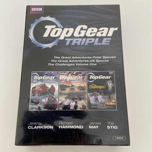 Top gear triple dvd - triple, 3
