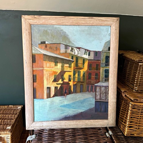 Large original oil - , painting