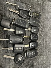 Selection Of 14 Mixed Car Key Fobs,  Sent Fast Recorded P&P