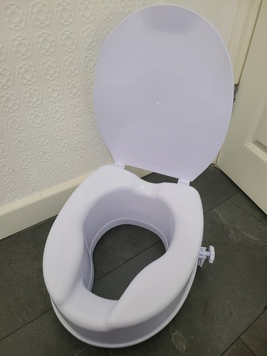 White portable plastic - plastic, round