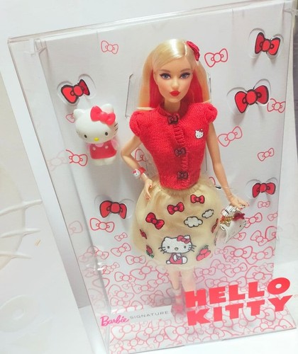 Barbie hello kitty - barbie, gold