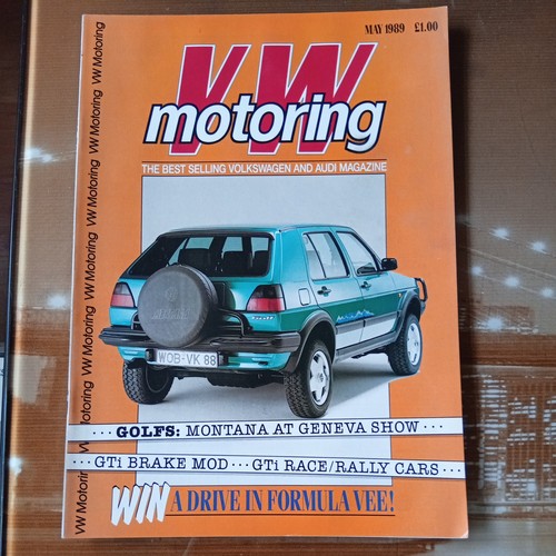 Motoring magazine may 1989 - magazine,