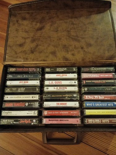 Classic rock cassettes - 24, with