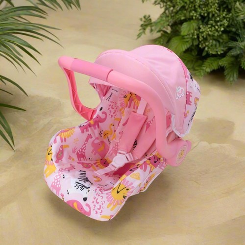 Babyboo dolls car seat pink - babyboo,